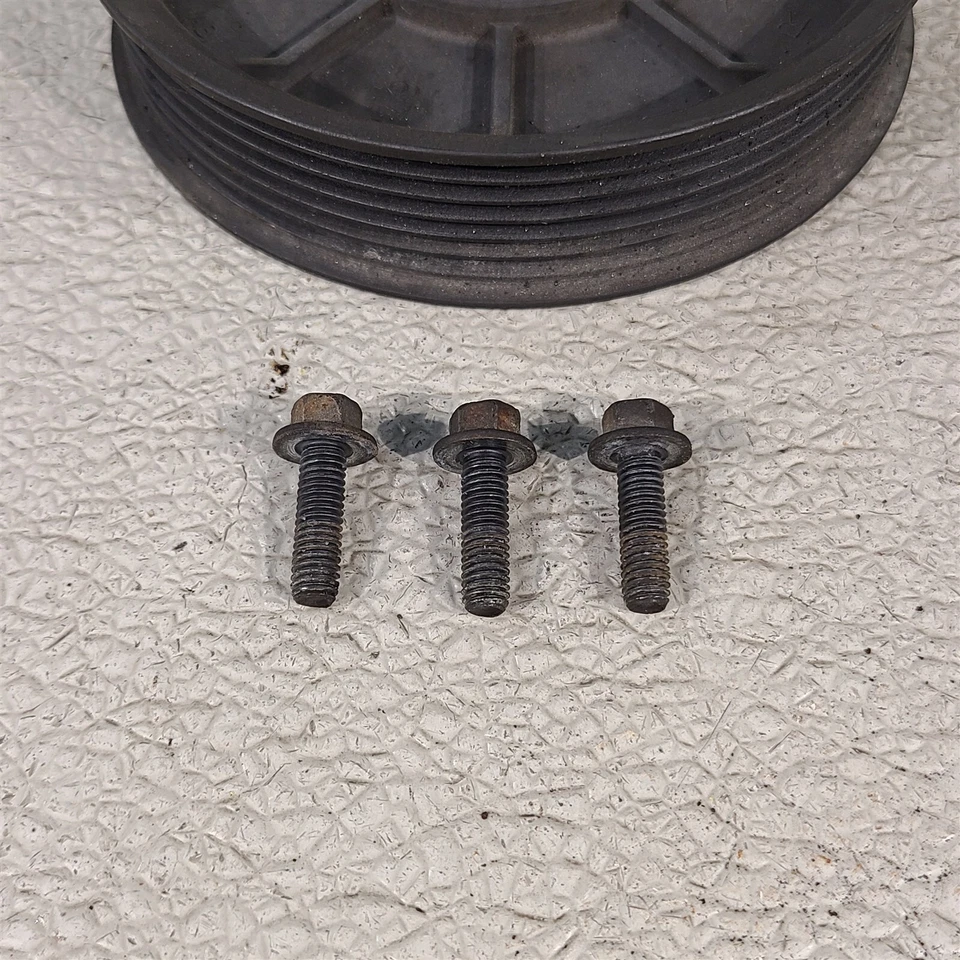 Polea bomba smog 94-95 Mustang GT 5,0 L con pernos de herrajes Aa7417 Foto 2 de 4