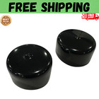 2-Inch Rubber Wheel Hub Trailer Bearing Dust Cap Plug Grease Cover (2 Pack)
