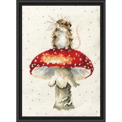 Bothy Threads He's a Fun-gi Kit & Frame Counted Cross-Stitch