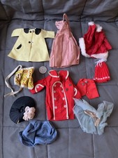 Vintage Small Doll Clothes lot of 10. Super Cute and Aesthetic Nice addition 