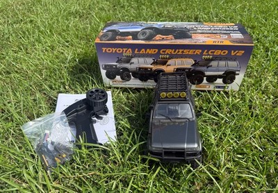 FMS 1:18 FCX18 LC80 Toyota Land Cruiser LC80 RTR Gray Slightly Used LC80 V1