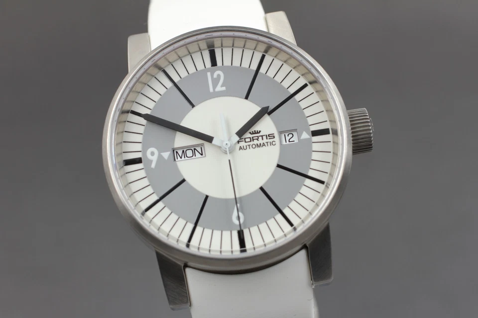 [Caja] Reloj automático para hombre Fortis Spacematic Classic 623.10.158 día fecha JAPÓN Foto 2 de 4