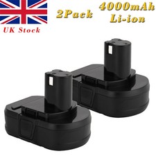 2x 4000mAh 14.4V Li-ion Battery For RYOBI CDDI14022NF CDD144V22 LCD14022 BPL1414