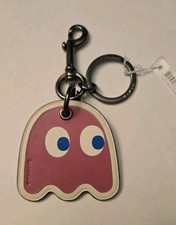 NWT COACH Limited Edition PacMan Ghost Pinky ...