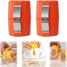 Multifunctional Egg Shell Opener Handheld Egg Cracker Separator Tool Eggshell Cu