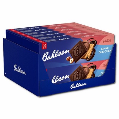(18,60 /1kg) Bahlsen Ohne Gleichen Edelherb, Kekse, 12 Packungen je 125g