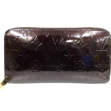 Auth Louis Vuitton Zippy Wallet Long Wallet Monogram Vernis M93522 CA4012