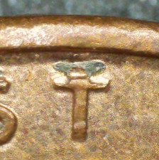 1996-D Lincoln Penny w/Strike Thru/DDDR/Die Chip/Trails Buy & get a free coin.