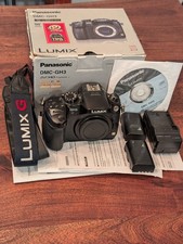 Panasonic Lumix DMC-GH3 Camera. 2 Batteries, box, strap, manuals LOW SHUTTER CNT