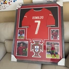 CRISTIANO RONALDO Signed Framed Puma Soccer Jersey PSA|DNA Certified