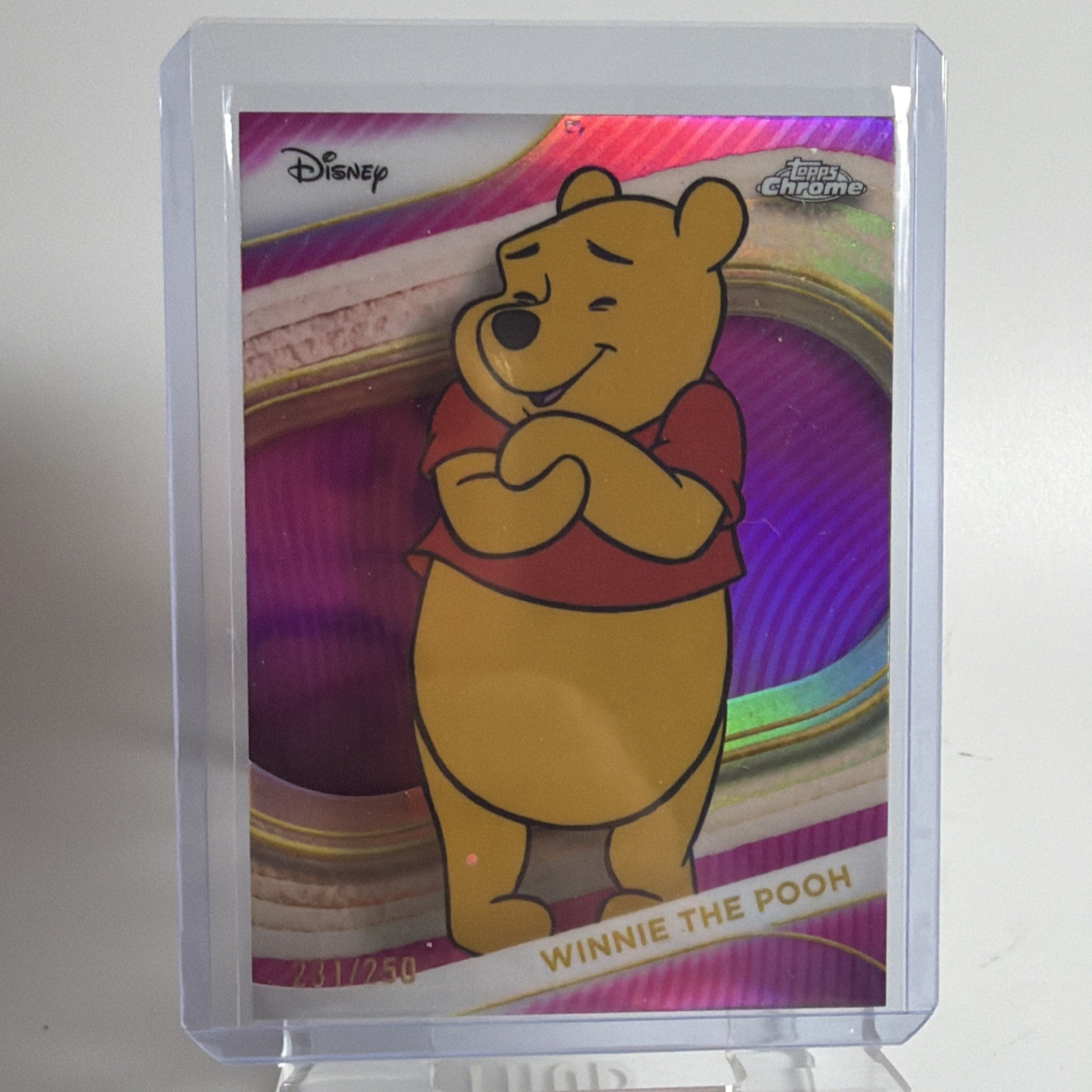 Winnie The Pooh 2025 Topps Chrome Disney #141 Base Price Guide