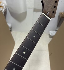 Left hand Wenge 22 fret Maple guitar neck part Satin rosewood DIY part