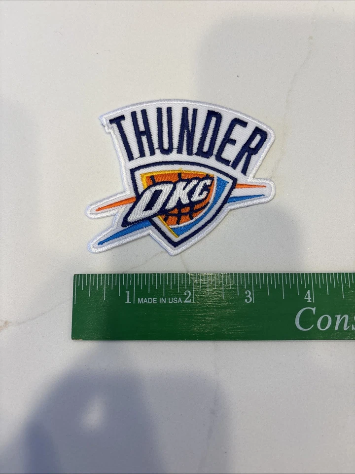 Oklahoma City Thunder Embroidered Patch Iron On