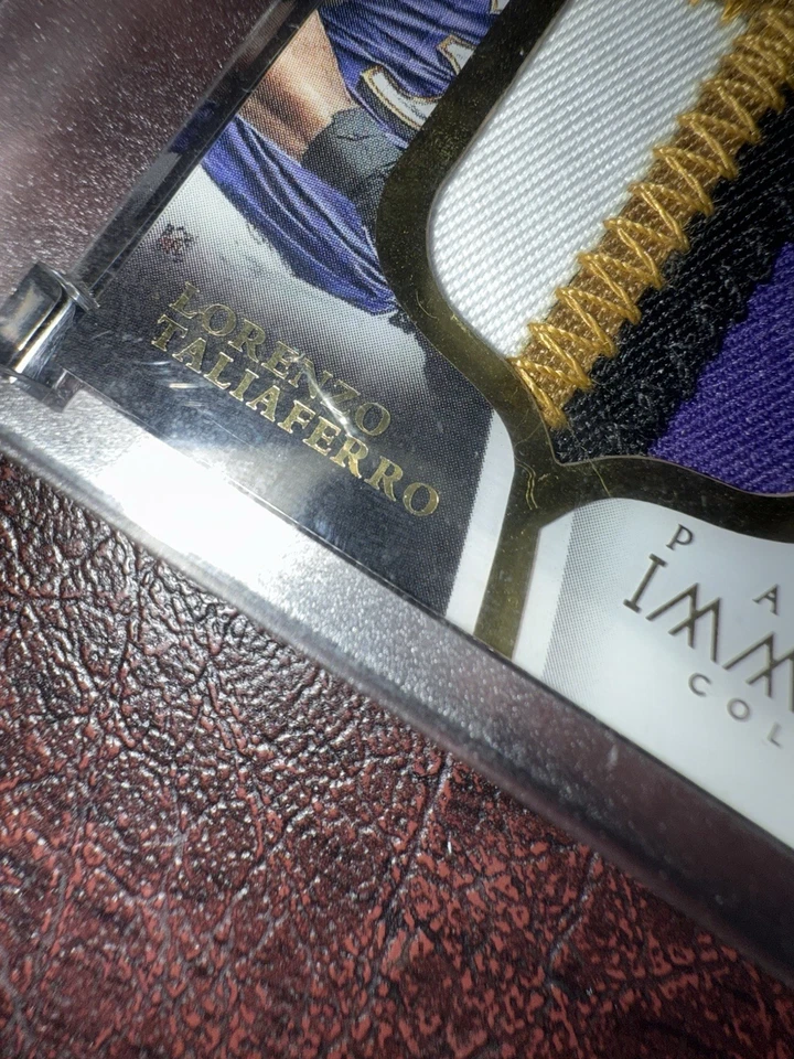 2015 Panini Immaculate Fours Quad Patch  Willams/perriman/taliaferro/allen /15 - Image 4 of 4