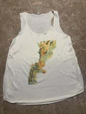 Women s Small Giraffe Tank Top