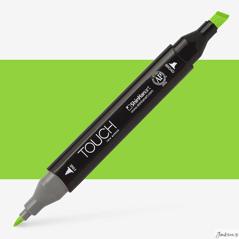 ShinHan Touch Twin Marker Pen Alcohol Based Leaf Green GY234 For Illustration