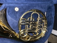 slightly used JP163 Gold Double French Horn in F/Bb