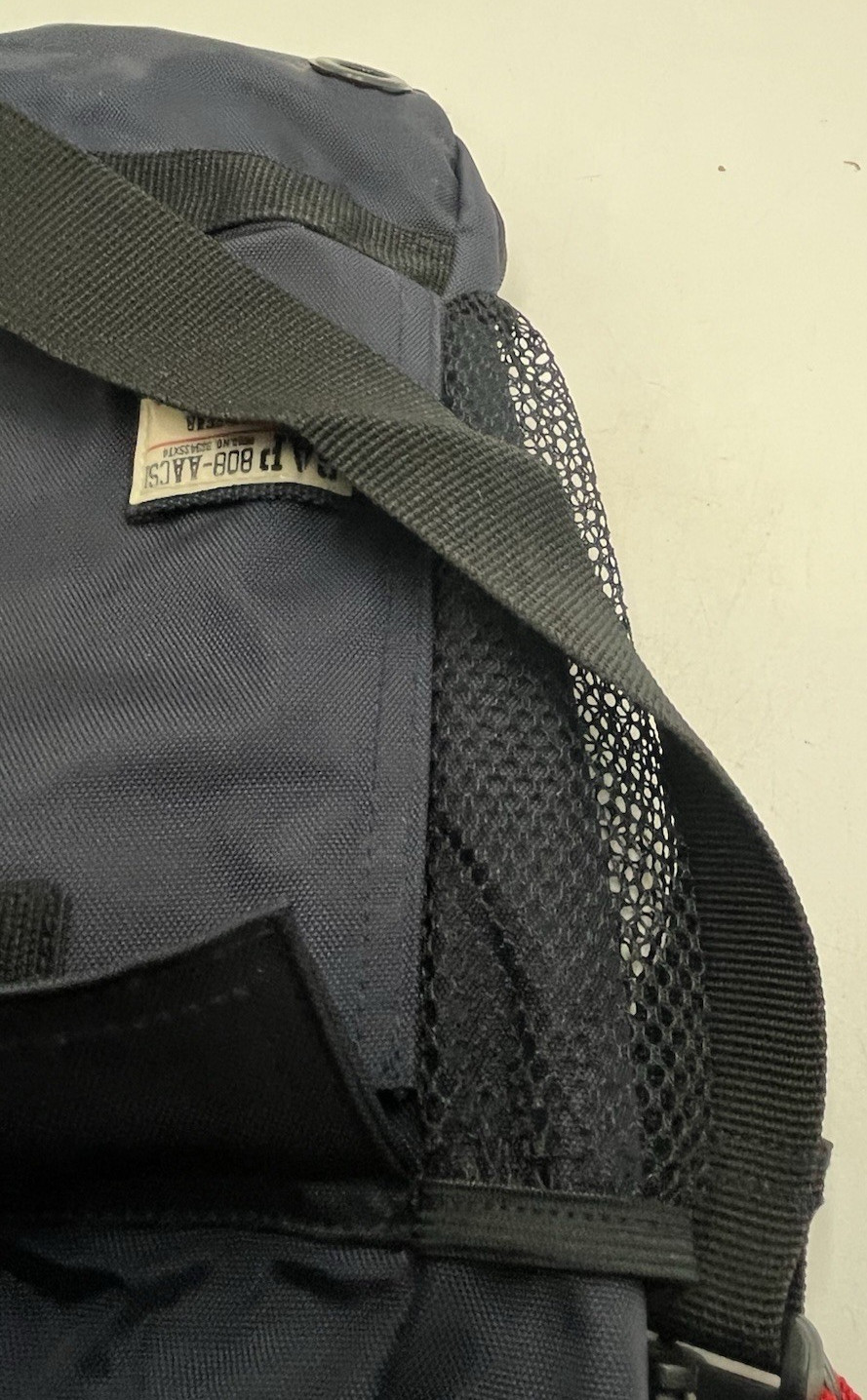 GAP Black/Red/Blue Gorpcore BackPack - image 10