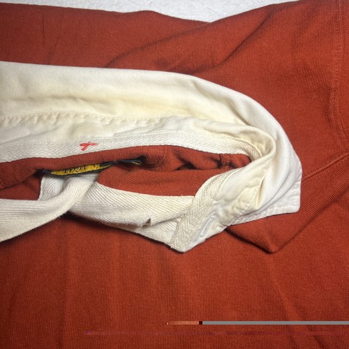 Vintage Polo Ralph Lauren Rugby Logo Shirt Orange Long Sleeve Men's Size XL by Ralph Lauren, Size XL, $25 - Photo 6