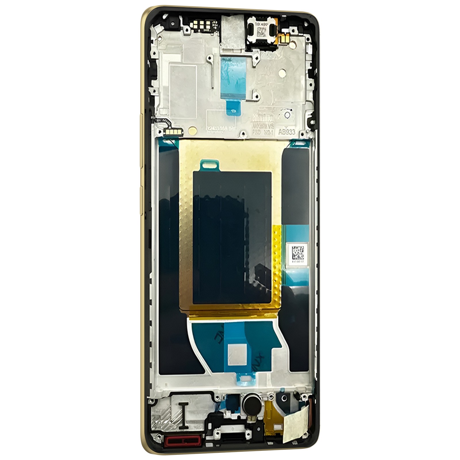Dalle AMOLED originale iPhone 14 Pro bloc écran tactile complet vitre et cadre noir