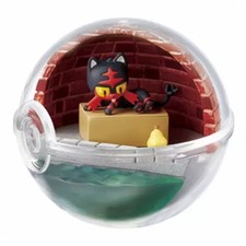 Pokemon Sun & Moon Nyabby Terrarium Candy Toy Trading Figure EX 2nd Set