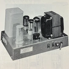 1957 Bigg Amp “George Gott” G 30 U Wire Schematic Repair Manual Sam’s Photofact