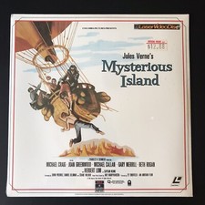 Jules Verne  s Mysterious Island laserdisc Rare And Sealed