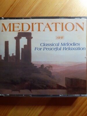 Meditation - Classical Melodies For Peaceful Relaxation - 3 CD Set              