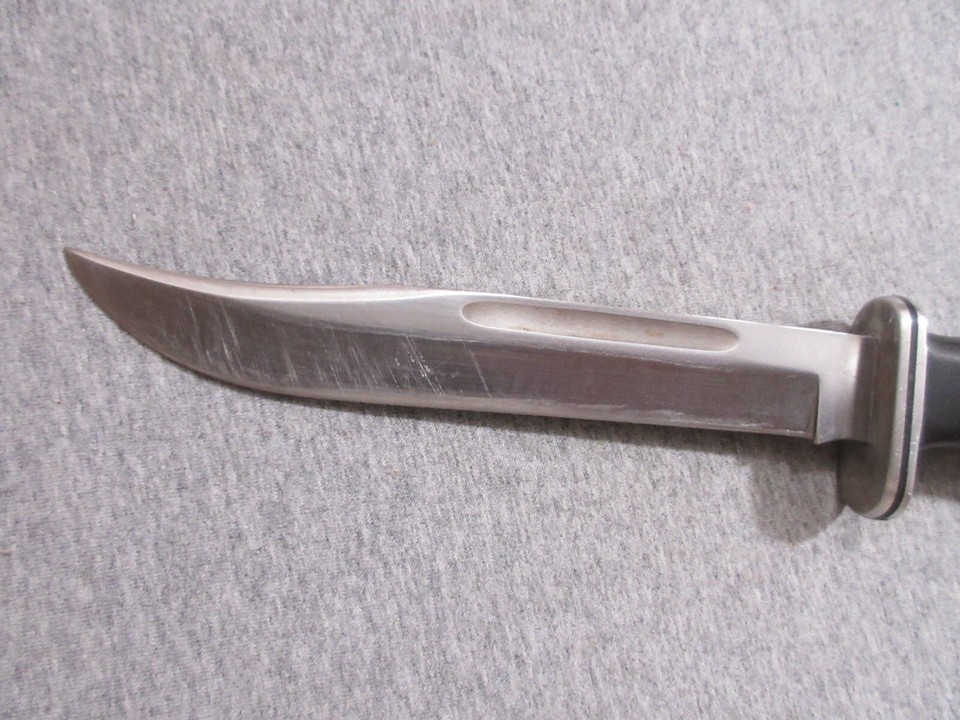 vintage Buck 120 USA Cabela's fixed blade knife eBay