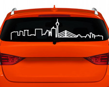 Düsseldorf Skyline Silhouette Aufkleber Kontur  25 Farben 8 Größen Autoaufkleber