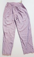 NWT Melrose Vintage 80's Lilac Pleated High Waist Pants W/Pockets Size 8