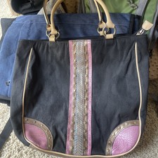 Mondani New York Handbag Pink Gold Black