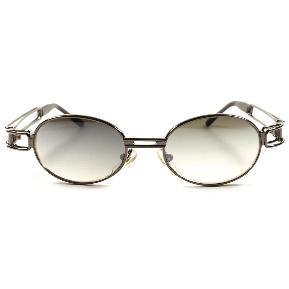 Gafas de sol clásicas redondas ovaladas retro hippie indie vintage de la vieja escuela de los 90 para hombre Foto 4 de 4