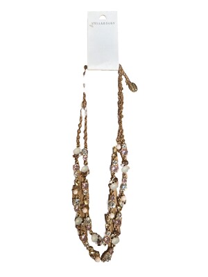 Stella And Ruby Necklace Double Strand