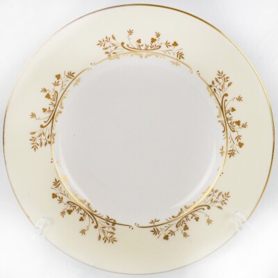 GOLD PANDORA H5320 by Minton Salad Plate NEW NEVER USED made in England