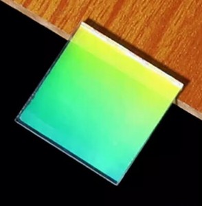 20*20*2mm Holographie par grille de transmission diffuse Spectroscopie optique en verre