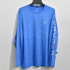NWT  Spyder Men  s sun tee  Rash Guard ,50 UPF,lightweight in 3 colors S-XXL