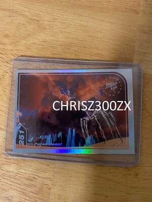Limited Run Paper Beast Silver Trading Art Card 251
