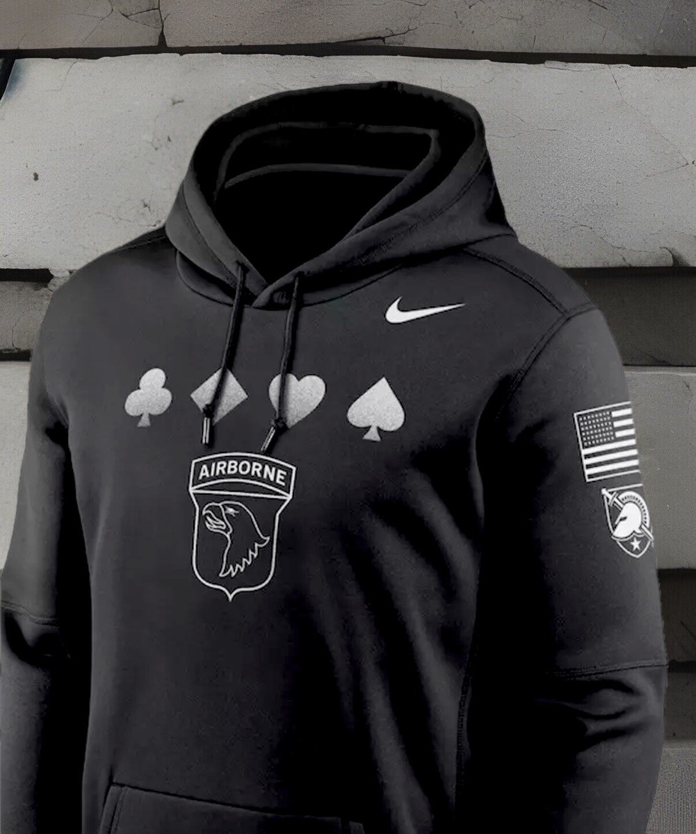 Army West Point Nike Rivalry Football Jersey Hoodie 101 Airborne