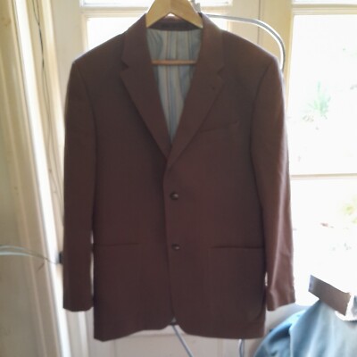 Thomas Nash debenhams mens dark Mink Brown cotton Jacket - Main Image