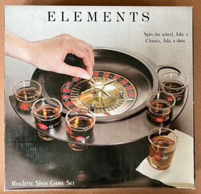 Shot Glass Roulette - Drinking Game, New unused
