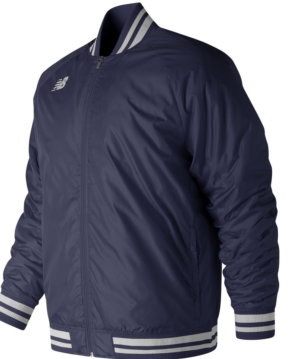 New Balance® Dugout Jacket S Navy $150