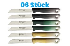 SMI - Solingen Schälmesser Wellenschliff Gemüsemesser Obstmesser 6 Stück