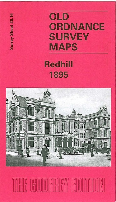 Redhill 1895  Surrey Sheet 26.16 by Alan A Jackson