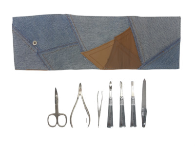 Pocket Manicure Set, Unisex, Stainless Steel, Cod.920, Windsor