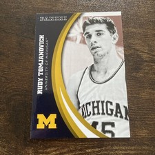 2015 Panini  Michigan Rudy Tomjanovich Wolverines #36 Houston Rockets E297*