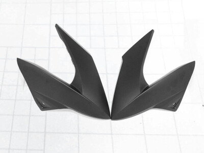 Fairing Bodywork Side Frame Panels Cover For YAMAHA XJ6 2009-2012 Matte Black