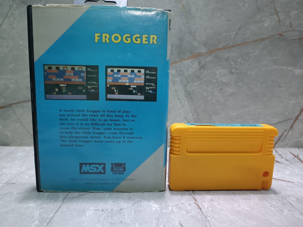 MSX FROGGER GAME | eBay