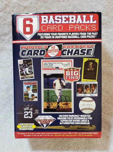 2021 World's Greatest Card Chase Pack Edition Baseball Blaster Box NEW Open Box