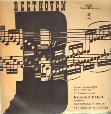 LP Beethoven Piano Concerto No.3 in C minor, 32 Variations on an